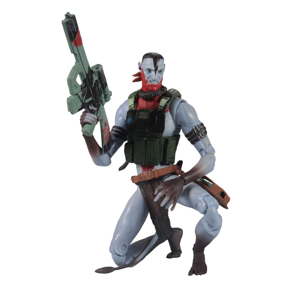 Mc FARLANE TOYS - Avatar: Fire and Ash Action Figure Recom Quaritch (Ash Warrior)