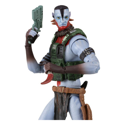 Mc FARLANE TOYS - Avatar: Fire and Ash Action Figure Recom Quaritch (Ash Warrior)