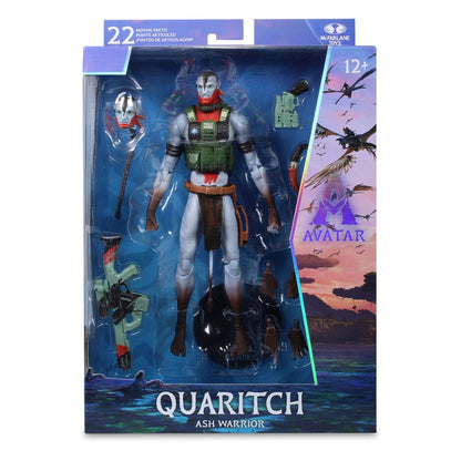 Mc FARLANE TOYS - Avatar: Fire and Ash Action Figure Recom Quaritch (Ash Warrior)
