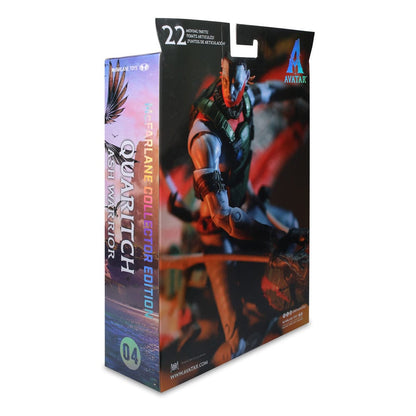 Mc FARLANE TOYS - Avatar: Fire and Ash Action Figure Recom Quaritch (Ash Warrior)