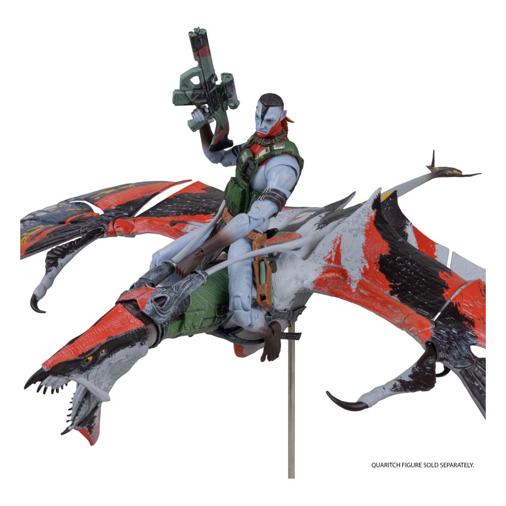 Mc FARLANE TOYS - Avatar: Fire and Ash Action Figure Quaritch's new Banshee