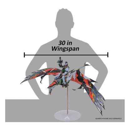 Mc FARLANE TOYS - Avatar: Fire and Ash Action Figure Quaritch's new Banshee