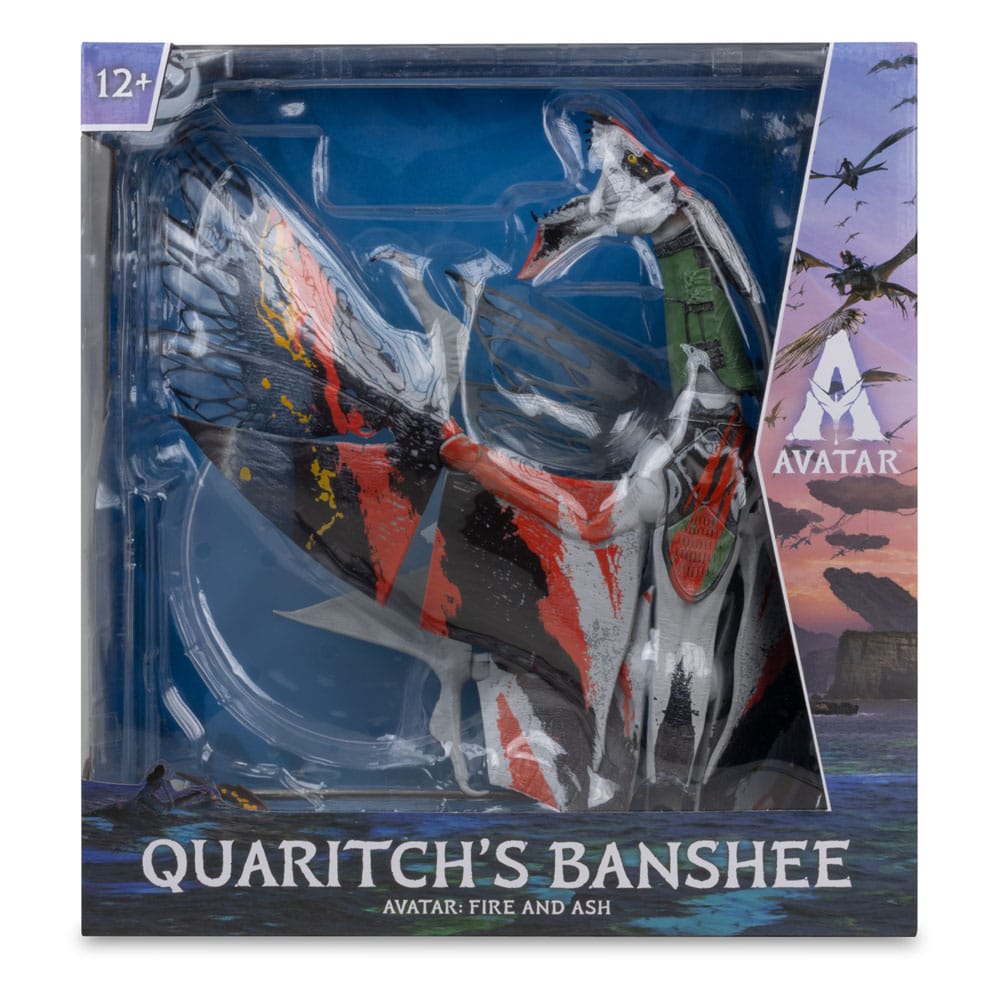 Mc FARLANE TOYS - Avatar: Fire and Ash Action Figure Quaritch's new Banshee