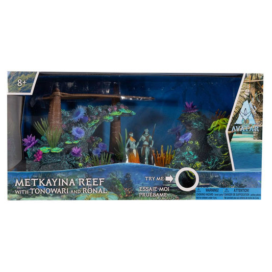 MCFARLANE TOYS - Avatar The Way of Water Action Figure Metkayina Reef with TonoWari and Ronal
