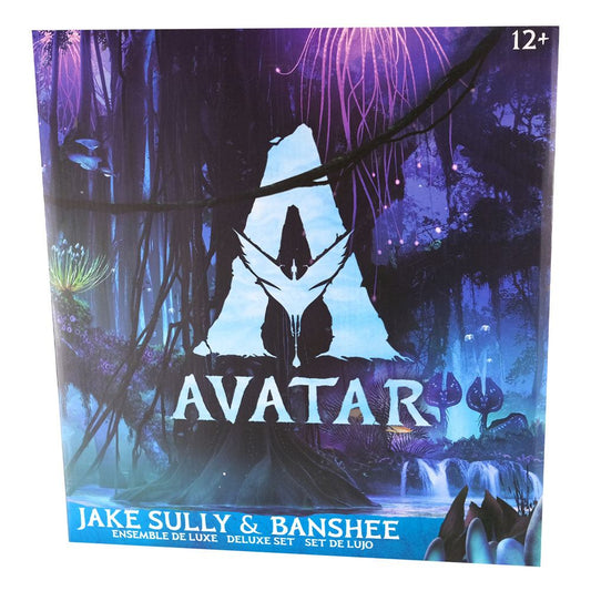 MCFARLANE TOYS - Avatar Jake Sully & Banshee Action Figure DeLuxe Set
