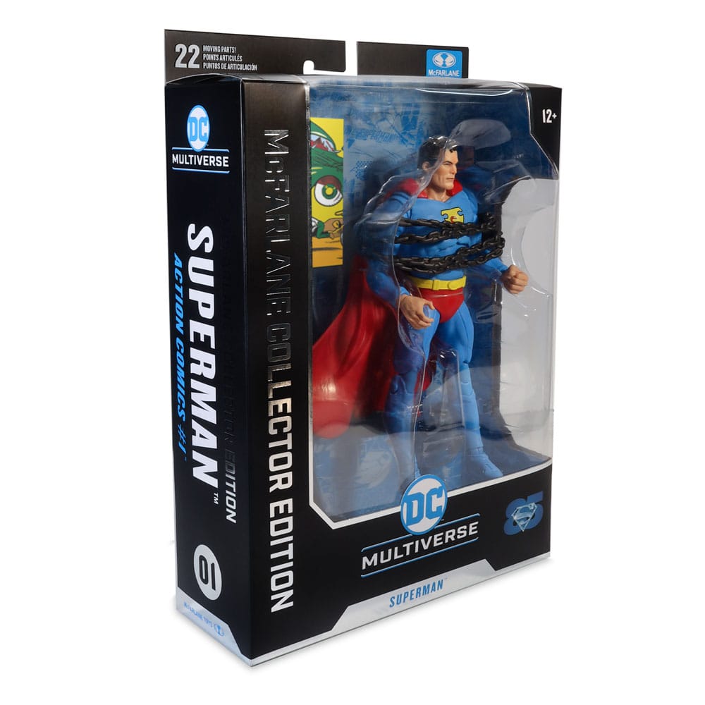 MCFARLANE TOYS - Dc Comics - Dc McFarlane Collector Edition Action Figure Superman (Action Comics) #1