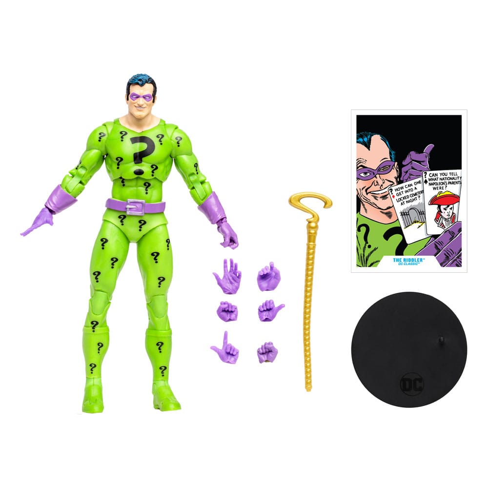 Mc FARLANE TOYS - DC Multiverse Action Figure The Riddler (DC Classic)