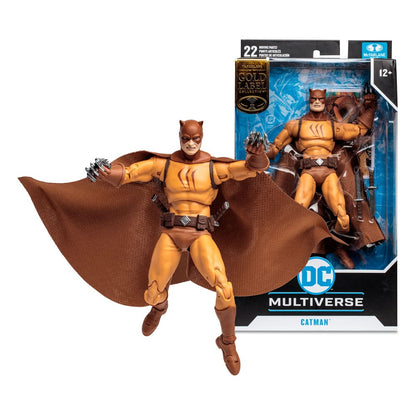 Mc FARLANE TOYS - DC Multiverse Action Figure Catman (Villains United) (Gold Label)