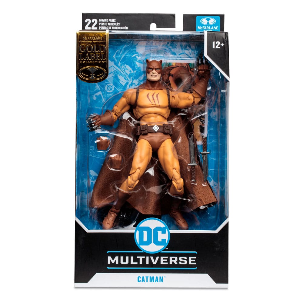 Mc FARLANE TOYS - DC Multiverse Action Figure Catman (Villains United) (Gold Label)