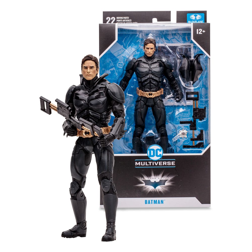 Mc FARLANE TOYS - DC Multiverse Action Figure Batman (The Dark Knight) (Sky Dive)