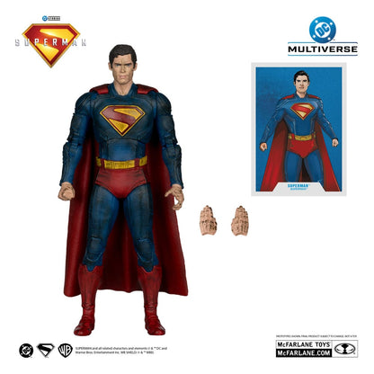 Mc FARLANE TOYS - Superman (2025) DC Multiverse Action Figure Superman (Battle Damaged) (Gold Label)