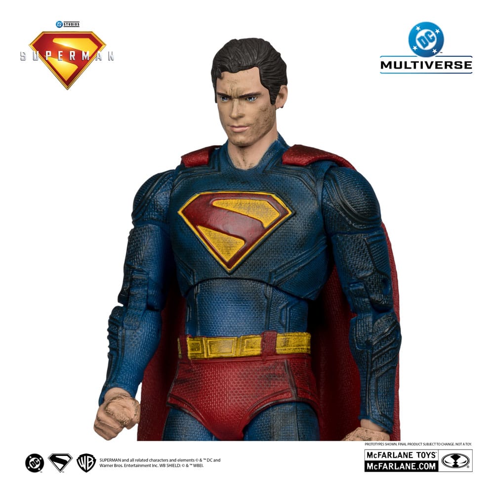 Mc FARLANE TOYS - Superman (2025) DC Multiverse Action Figure Superman (Battle Damaged) (Gold Label)