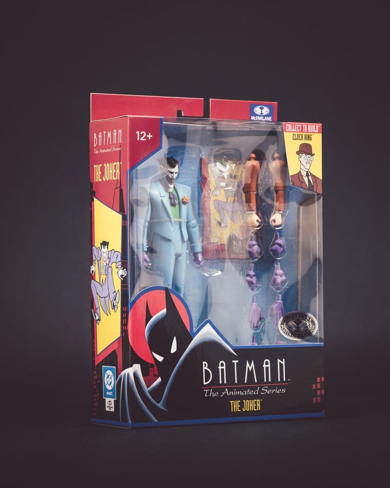 Mc FARLANE TOYS - Batman: The Animated Series DC Direct Build-A Action Figures Wave 7 Joker (Blue Suit) (Platinum Edition) 1