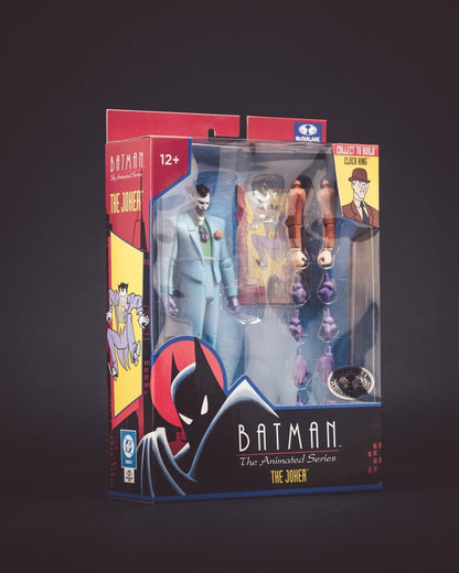 Mc FARLANE TOYS - Batman: The Animated Series DC Direct Build-A Action Figures Wave 7 Joker (Blue Suit) (Platinum Edition) 1
