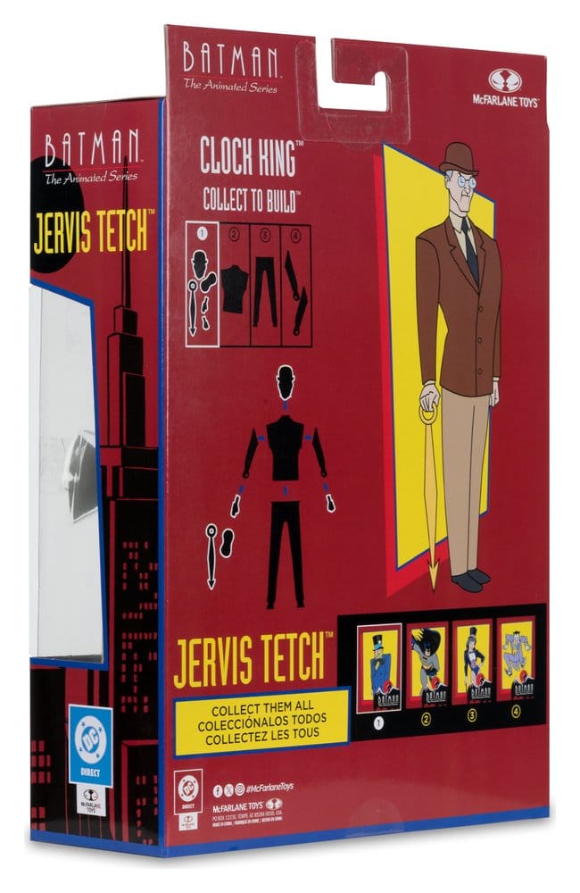 Mc FARLANE TOYS - Batman: The Animated Series DC Direct Build-A Action Figures Wave 7 Jervis Tetch (Mad Hatter)
