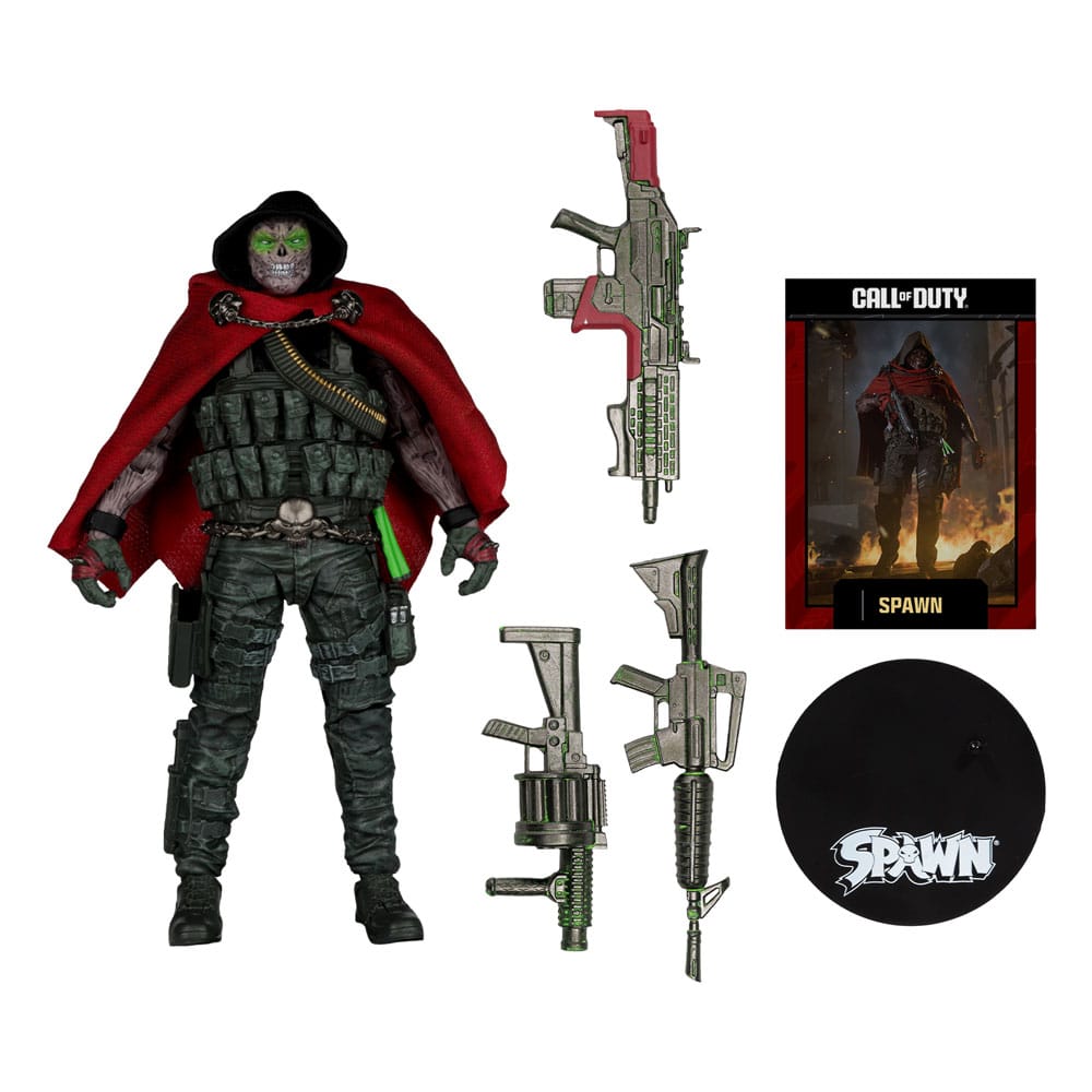 Mc FARLANE TOYS - Call of Duty Action Figure Burned Spawn