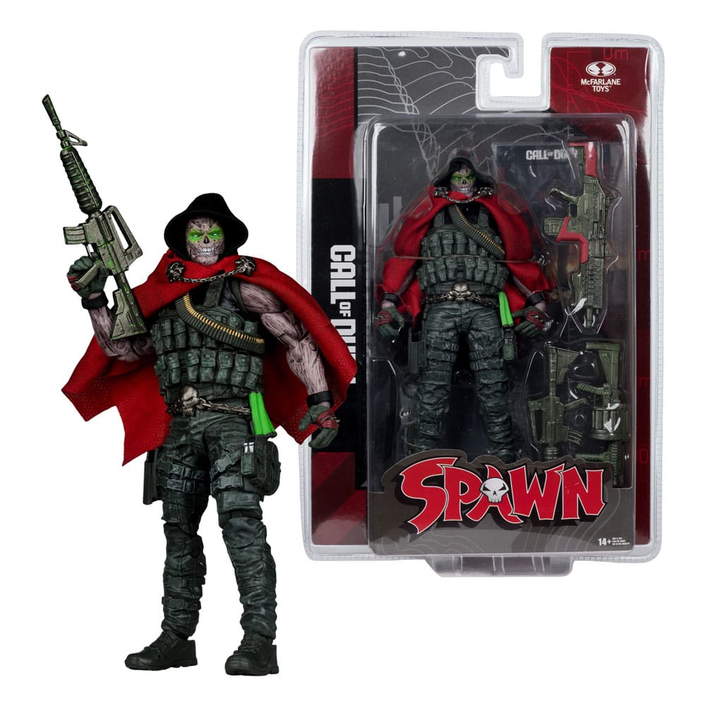 Mc FARLANE TOYS - Call of Duty Action Figure Burned Spawn