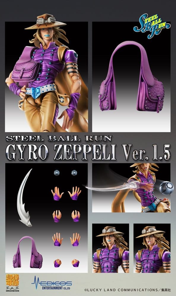MEDICOS - Jojo Bizarre Adventure 7 Gyro Zeppeli Ver 1.5 Chozokado Af