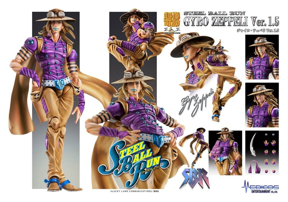 MEDICOS - Jojo Bizarre Adventure 7 Gyro Zeppeli Ver 1.5 Chozokado Af