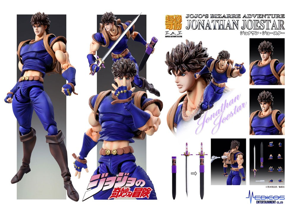MEDICOS - Jojo's Bizarre Adventure Super Action Figure Chozo Kado (Jonahtan Joestar)