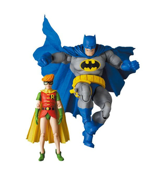 MEDICOM TOYS - Dc Comics - The Dark Knight Returns Maf Ex Action Figure Batman Blue Ver & Robin