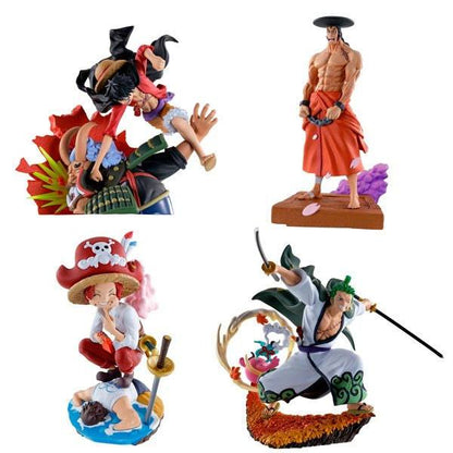 MEGAHOUSE - One Piece Log Box Trading Statue 8 cm Re Birth Wanokuni Vol. 3