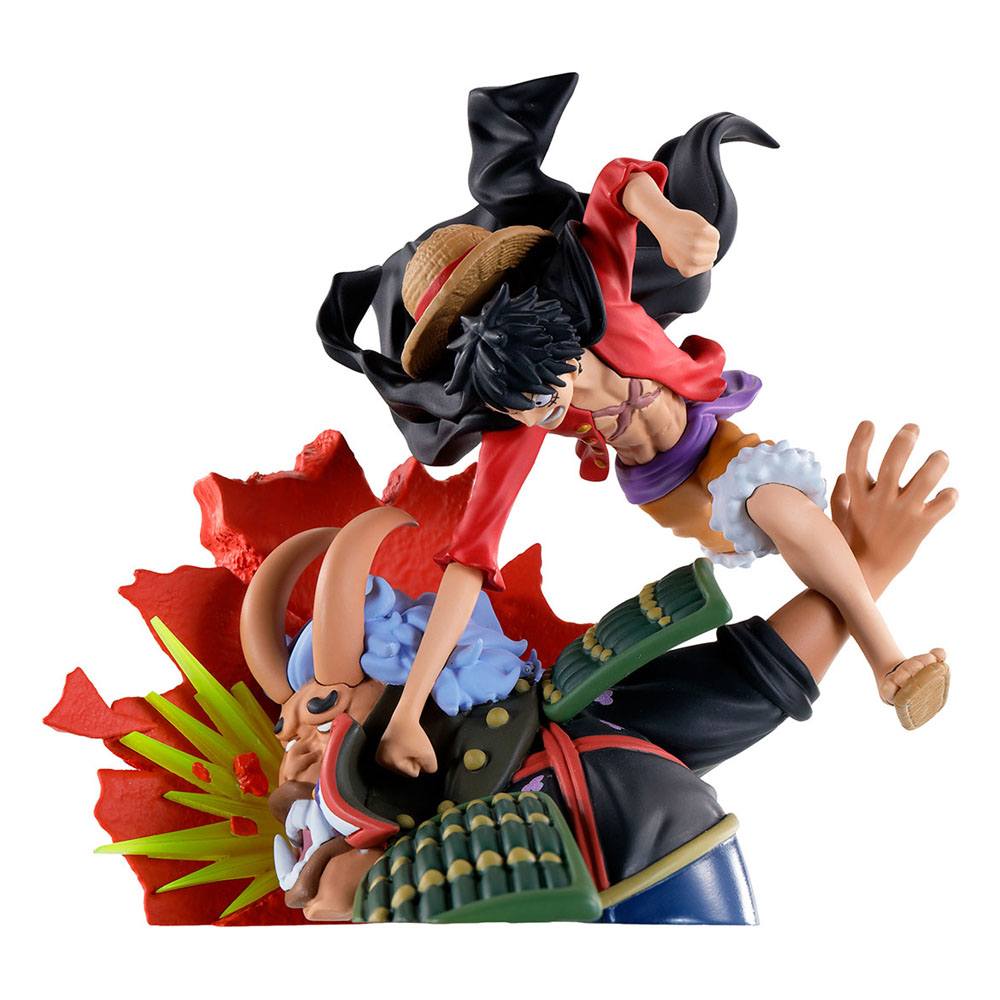 MEGAHOUSE - One Piece Log Box Trading Statue 8 cm Re Birth Wanokuni Vol. 3
