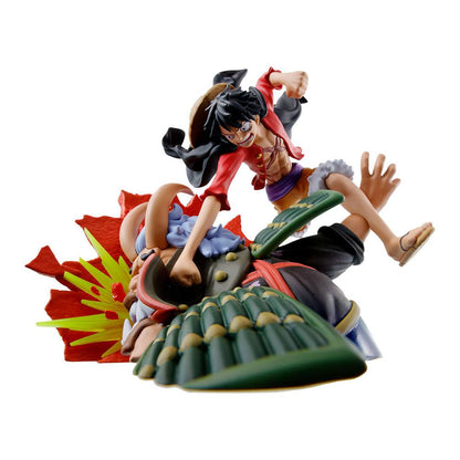 MEGAHOUSE - One Piece Log Box Trading Statue 8 cm Re Birth Wanokuni Vol. 3