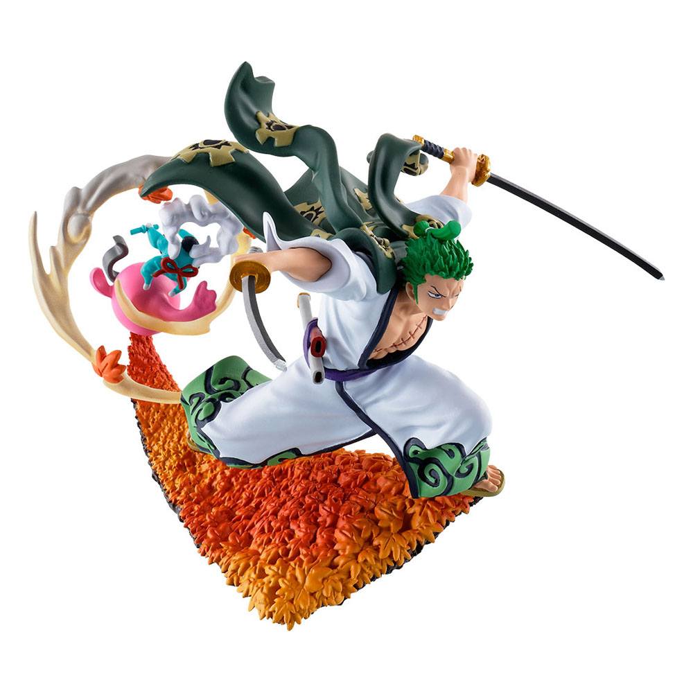 MEGAHOUSE - One Piece Log Box Trading Statue 8 cm Re Birth Wanokuni Vol. 3