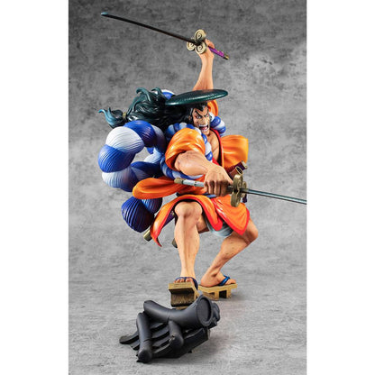 MEGAHOUSE - One Piece Portrait of Pirates Pvc Statue Warriors Alliance Oden Koduki