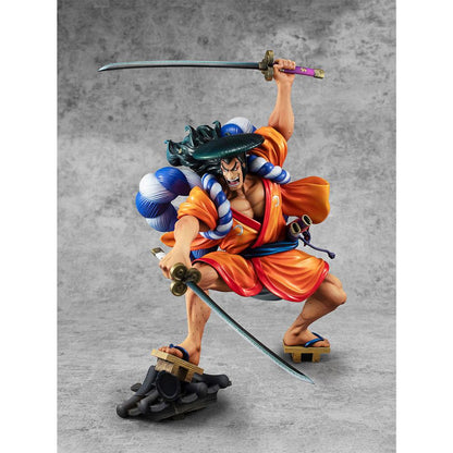 MEGAHOUSE - One Piece Portrait of Pirates Pvc Statue Warriors Alliance Oden Koduki
