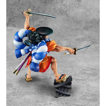 MEGAHOUSE - One Piece Portrait of Pirates Pvc Statue Warriors Alliance Oden Koduki