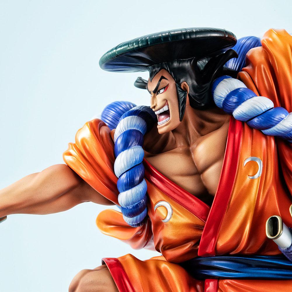 MEGAHOUSE - One Piece Portrait of Pirates Pvc Statue Warriors Alliance Oden Koduki