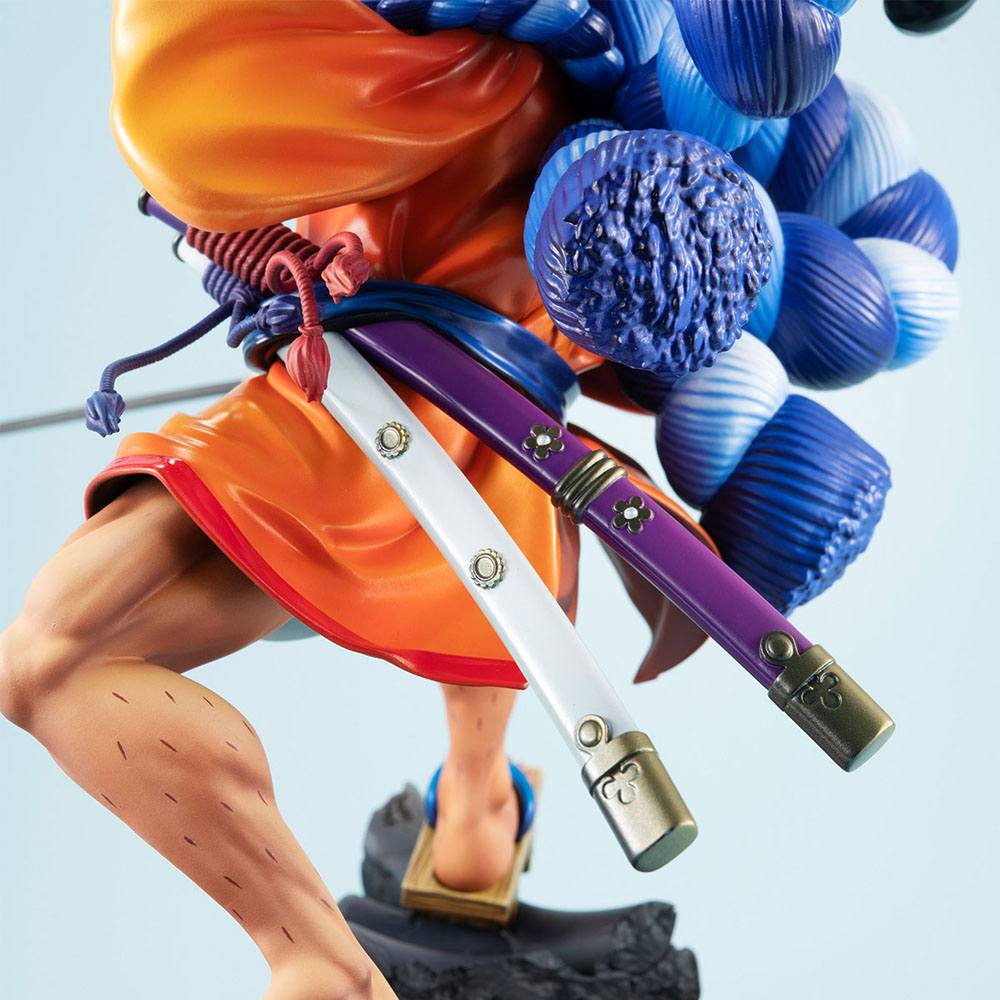 MEGAHOUSE - One Piece Portrait of Pirates Pvc Statue Warriors Alliance Oden Koduki