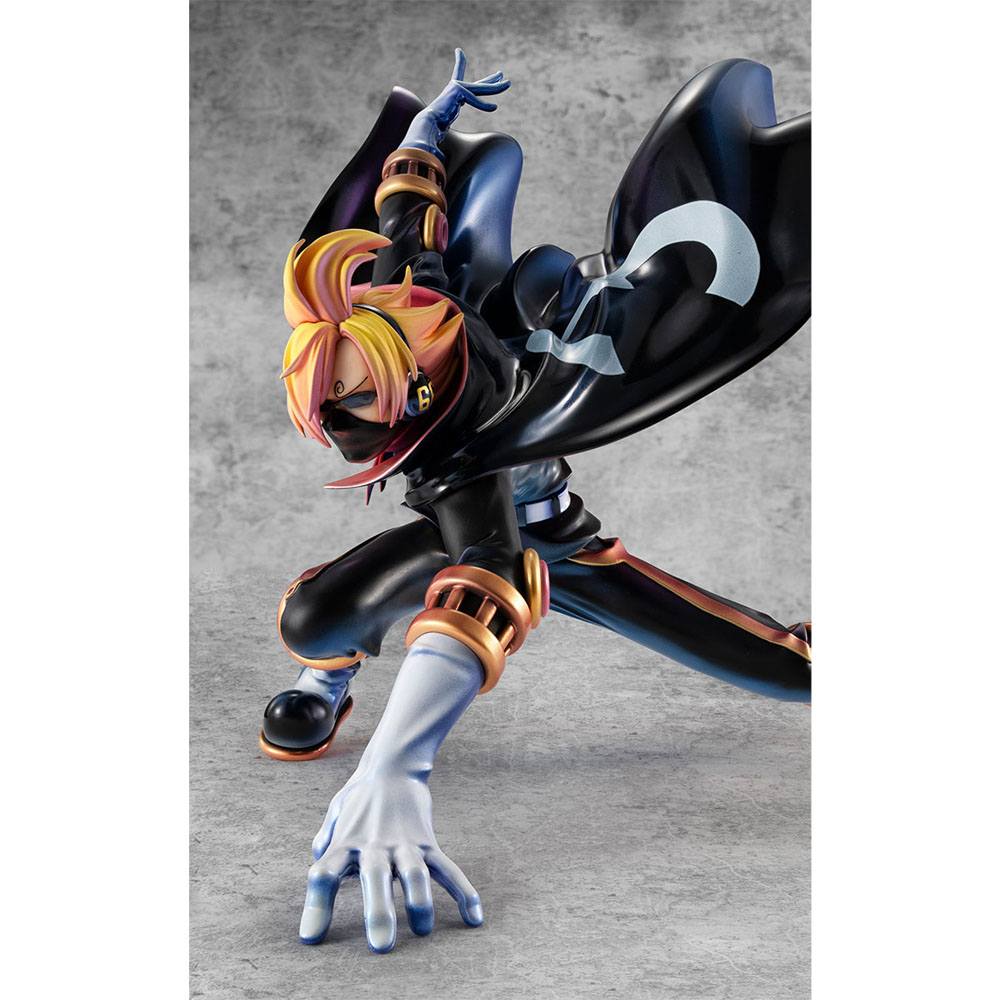 MEGAHOUSE - One Piece Portrait of Pirates Pvc Statue Warriors Alliance Osoba Mask 21 cm