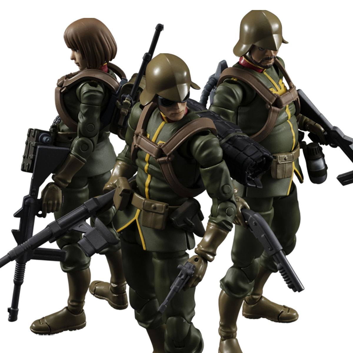 MEGAHOUSE - Mobile Suit Gundam G.M.G. Action Figure Principality of Zeon Army Soldier 02