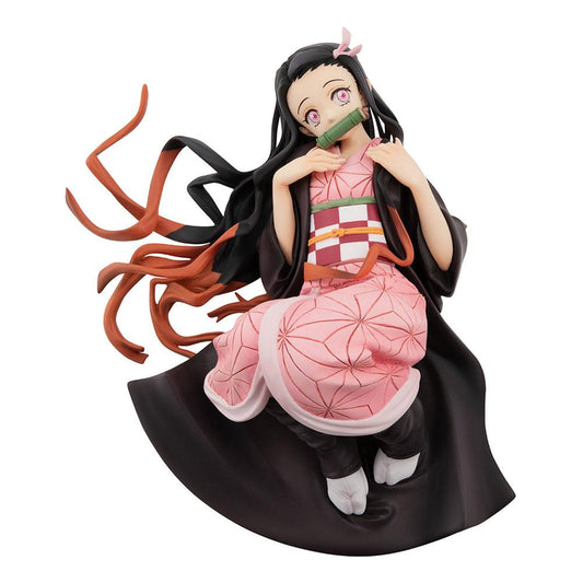MEGAHOUSE - Demon Slayer Kimetsu no Yaiba G.E.M. Pvc Statue NeZuko Ver 2 Palm Size Edition