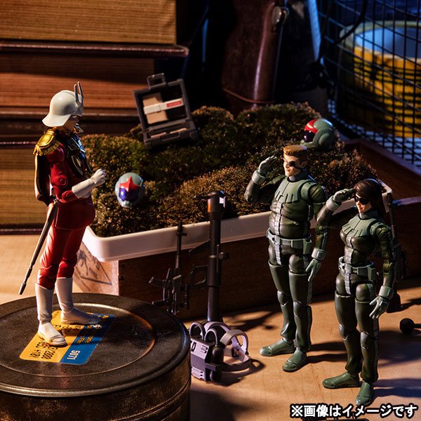 MEGAHOUSE - Mobile Suit Gundam G.M.G. Action Figure Principality of Zeon Army Soldier 04 Normal Suit