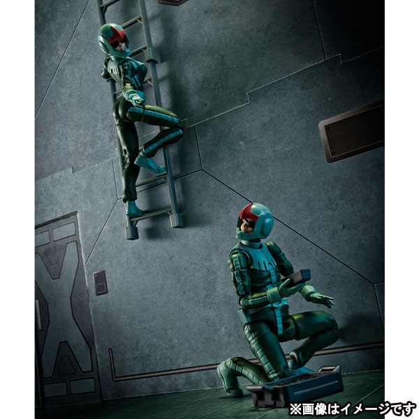 MEGAHOUSE - Mobile Suit Gundam G.M.G. Action Figure Principality of Zeon Army Soldier 04 Normal Suit
