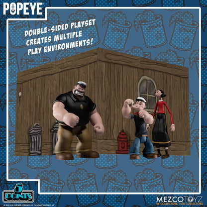 MEZCO - Popeye 5 Points Action Figure DeLuxe Box Set