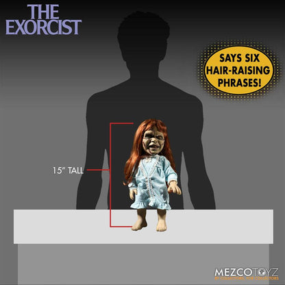 MEZCO - The Exorcist Mega Scale Action Figure with Sound Feature Regan Macneil
