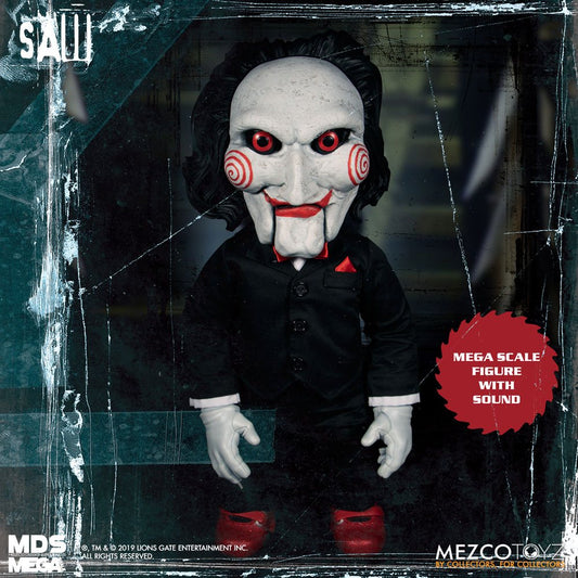 MEZCO - Saw Mega Scale Talking Action Figure Billy 38 cm