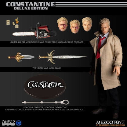 MEZCO - Dc Comics - Action Figure 112 Constantine DeLuxe Edition