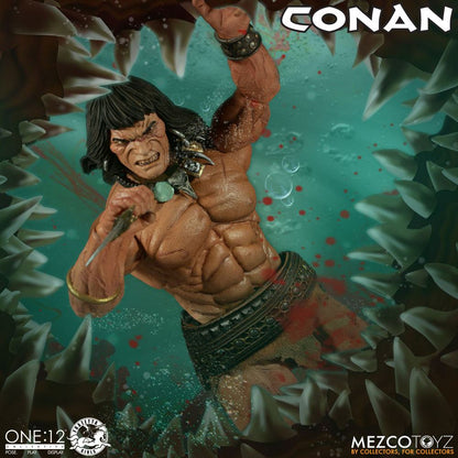 MEZCO - One:12 Collective Conan The Barbarian Action Figure 1:12 Conan