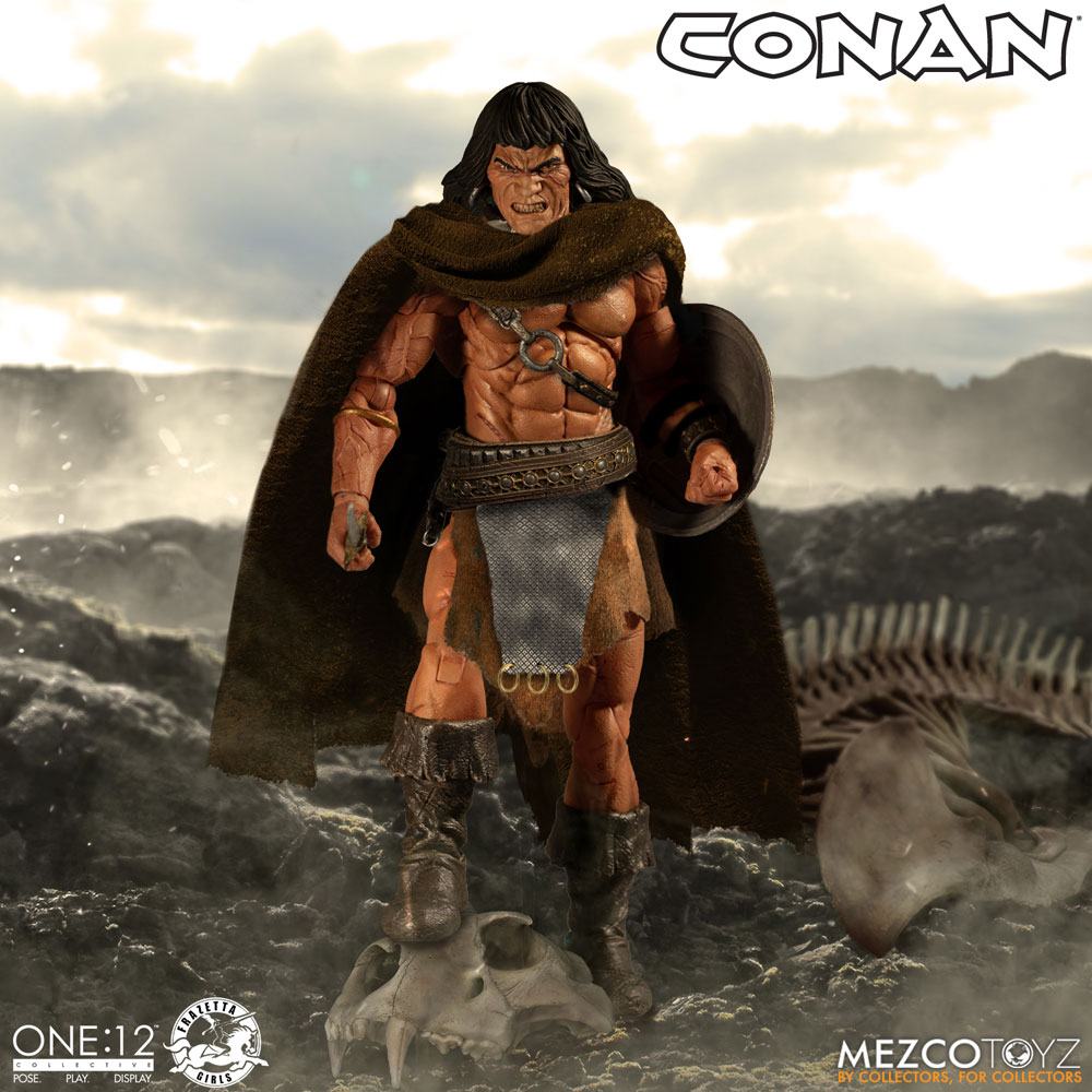 MEZCO - One:12 Collective Conan The Barbarian Action Figure 1:12 Conan