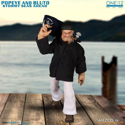 MEZCO - Popeye Action Figure 112 Popeye & Bluto Stormy Seas Ahead DeLuxe Box Set