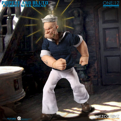 MEZCO - Popeye Action Figure 112 Popeye & Bluto Stormy Seas Ahead DeLuxe Box Set