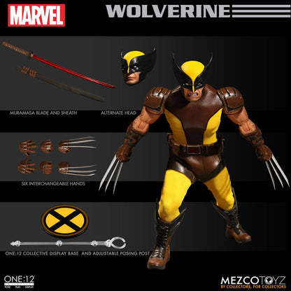 MEZCO - One:12 Collective Marvel Wolverine Action Doll