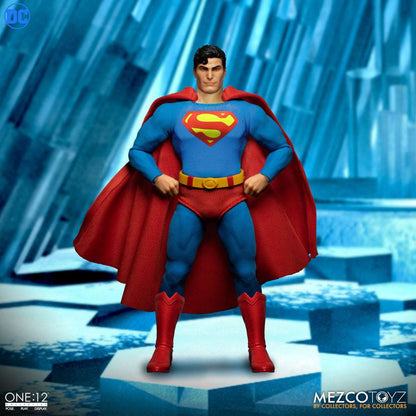 MEZCO - DC Comics Action Figure 1/12 Superman - Man of Steel Edition