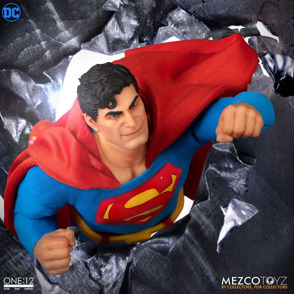 MEZCO - DC Comics Action Figure 1/12 Superman - Man of Steel Edition